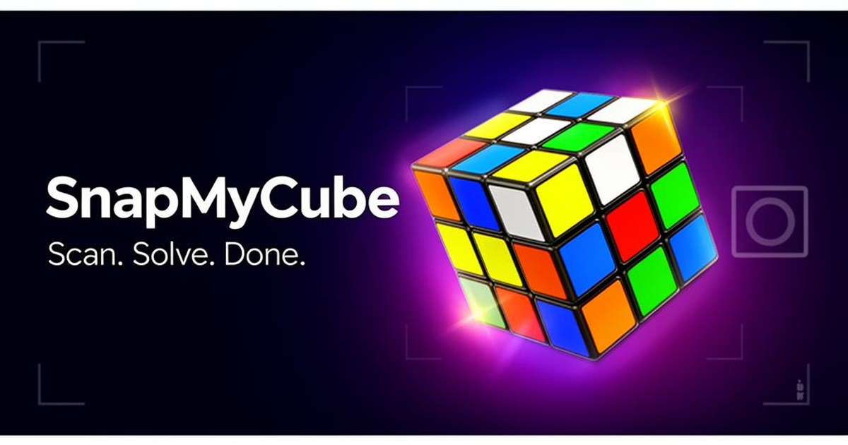 SnapMyCube — Rubik's Cube Scanner & Step-by-Step Solver